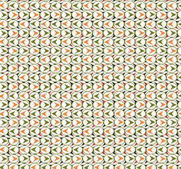 seamless pattern with hearts