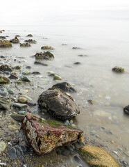 Beach at Fort Worden State Park in WA