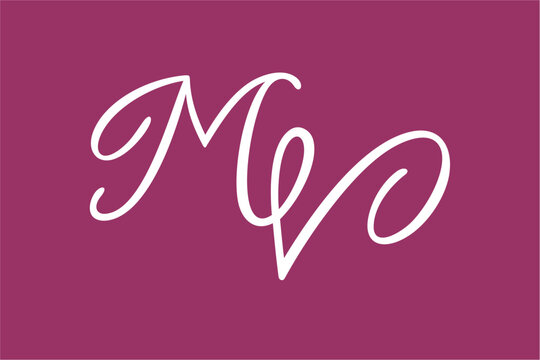 MV Letter Logo