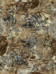 Abstract seamless pattern, watercolor, textile print. -illustration.