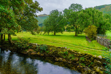 River Rothay, in Grasmere, the Lake District