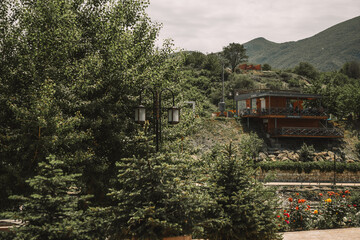 temple in the mountains