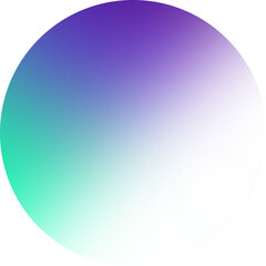 Geometric gradient faded PNG transparent background shape object