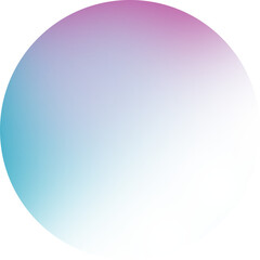 Geometric gradient faded PNG transparent background shape object