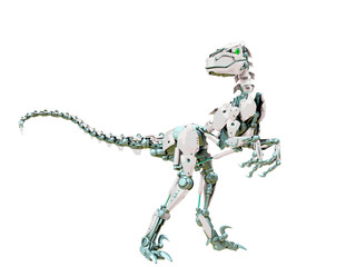 velociraptor robot pin up pose