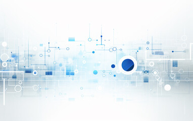 Obraz premium Abstract white background communication technology concept vector background