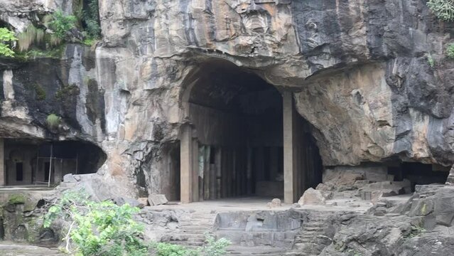 Pitalkhora rock cut Buddhist caves, Gautala Autramghat Wildlife sanctuary, Kannad, Maharashtra