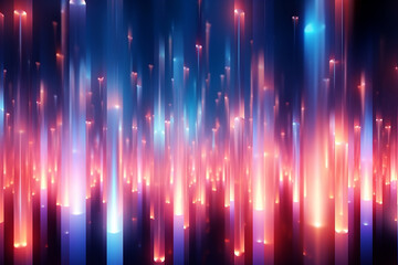 Vertical Glittering Lights: Abstract Background