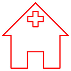 Obraz premium hospital, clinic, health, medical, medicine, doctor, care, patient, emergency, modern, room, treatment, nurse, building, office, background, health care, corridor, blue, people, healthcare