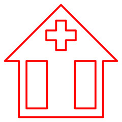 Obraz premium hospital, clinic, health, medical, medicine, doctor, care, patient, emergency, modern, room, treatment, nurse, building, office, background, health care, corridor, blue, people, healthcare