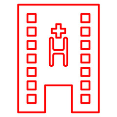 hospital, clinic, health, medical, medicine, doctor, care, patient, emergency, modern, room, treatment, nurse, building, office, background, health care, corridor, blue, people, healthcare