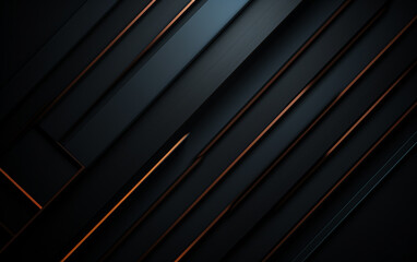 Obraz premium Dark abstract background with diagonal stripes