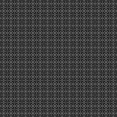 Seamless surface pattern with crossing figures and circles. Symmetric abstract background. Rounded openwork shelves ornament wallpaper. Circular lacy motif. For digital paper. Vector art illustration