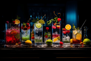 Elevating Mixology A Visually Stunning Showcase of the Artistry in Cocktail Mixology