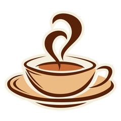 cup of coffee with chocolate, coffee cup Latte and cappuccino