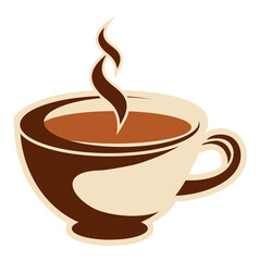 cup of coffee with chocolate, coffee cup Latte and cappuccino