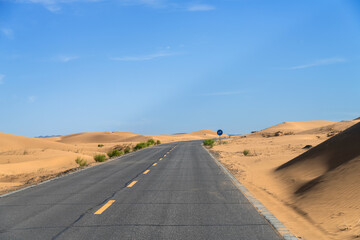 sand dunes in the desert