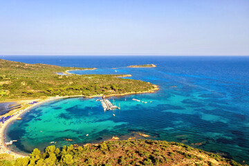Cala Brandinchi beach in Italy