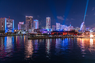 神奈川県　横浜みなとみらい・夜景
