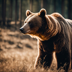 Obraz premium Bear, Generative AI illustrations