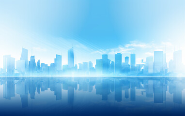 Obraz premium Abstract background dark blue with modern corporate concept