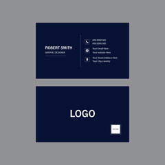 modern business card template creative and clean business card template. business card for business and personal use.