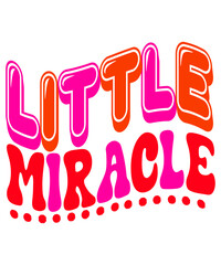 Little Miracle Retro SVG