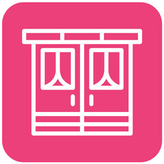 Train door Vector Icon Design Illustration