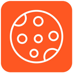 Fototapeta premium Moon phase Vector Icon Design Illustration