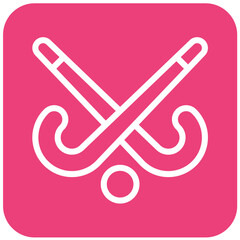 Hockey Vector Icon Design Illustration