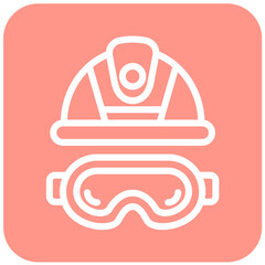 Safety glasses Vector Icon Design Illustration