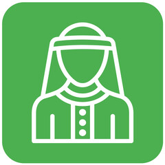 Arab man Vector Icon Design Illustration