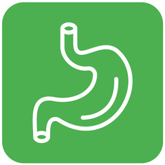 Obraz premium Stomach Vector Icon Design Illustration