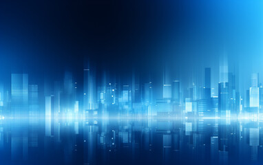 Abstract background dark blue with modern corporate concept