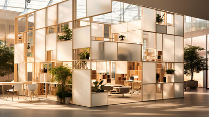 Dynamic partition systems for adaptable spaces,