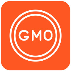 Gmo Vector Icon Design Illustration