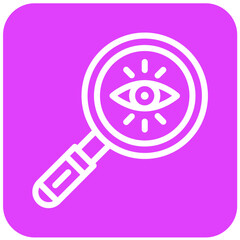 Eye search Vector Icon Design Illustration