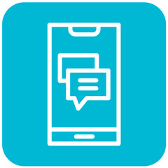 Message Vector Icon Design Illustration
