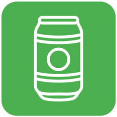 Can Vector Icon Design Illustration