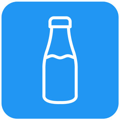 Milk jar Vector Icon Design Illustration