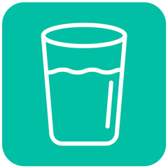 Glass Vector Icon Design Illustration