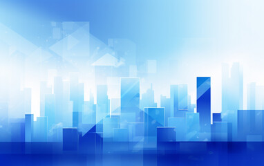 Fototapeta premium Abstract background dark blue with modern corporate concept