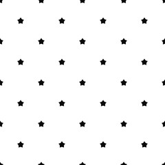 Star seamless pattern geometric shape design of abstract texture background illustration