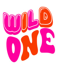 Wild One Retro SVG