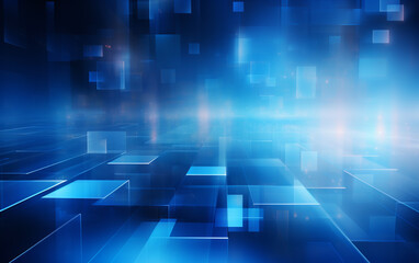 Fototapeta premium Abstract background dark blue with modern corporate concept