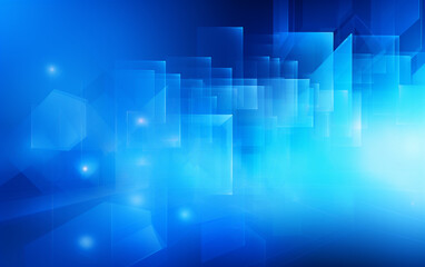 Abstract background dark blue with modern corporate concept