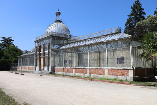 Le jardin Massey, parc public, ville de Tarbes, d&eacute;partement des Hautes Pyr&eacute;n&eacute;es, France