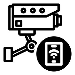 Fototapeta premium Cctv Icon