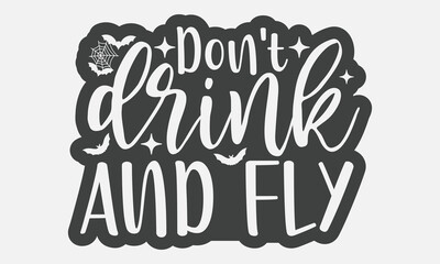 Don't drink and fly SVG