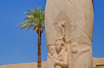 Temple complex in Luxor, Egypt.